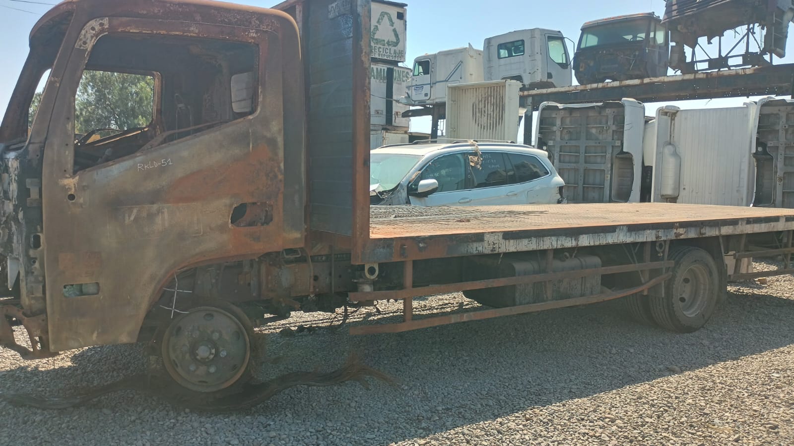 TANDEM Hyundai MIGHTY  EX90 2020  USADA  EN DESARME